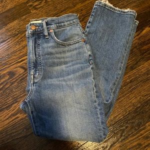 Madewell slim Demi boot Jean